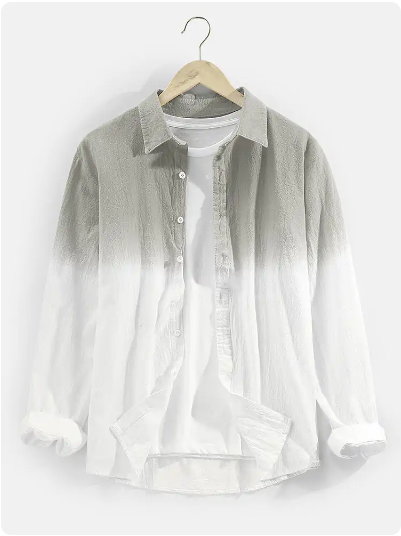 Kids Basic Long Sleeve Button-Up