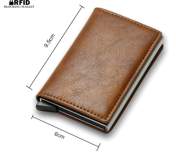 RFID-Blocking Carbon Fiber Wallet