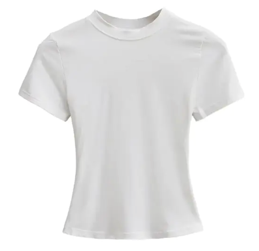 Women's Solid Colored T-Shirt