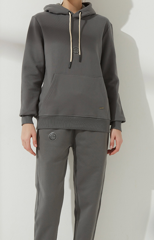Unisex Cotton & Fleece Hoodie & Pants Set
