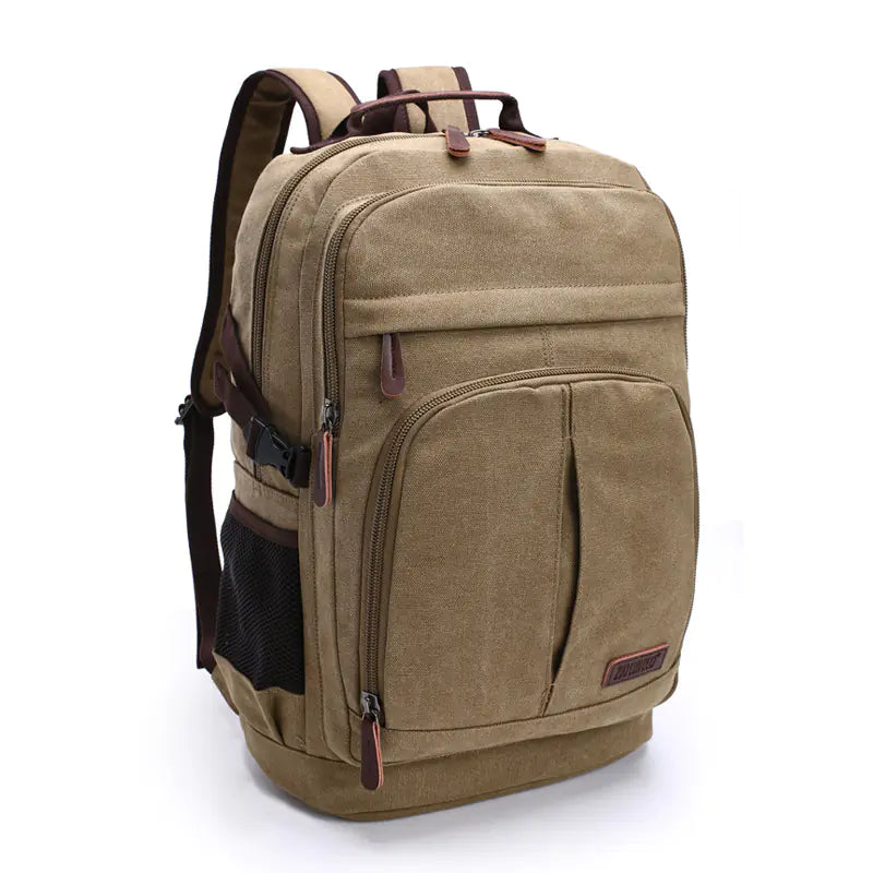 Large Capacity Canvas Bookbag