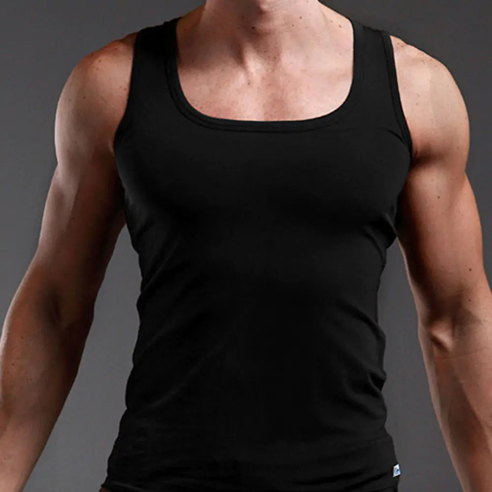 Men's Solid Colored Tank Top