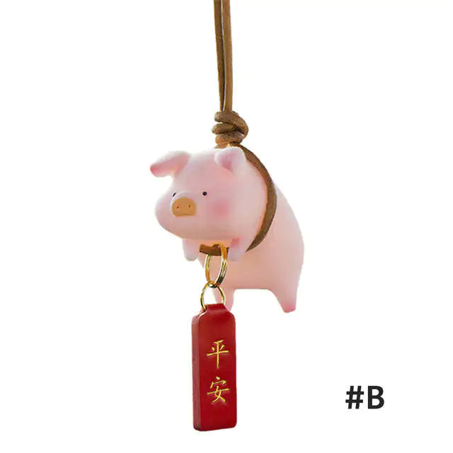 Pig Swing Car Ornament