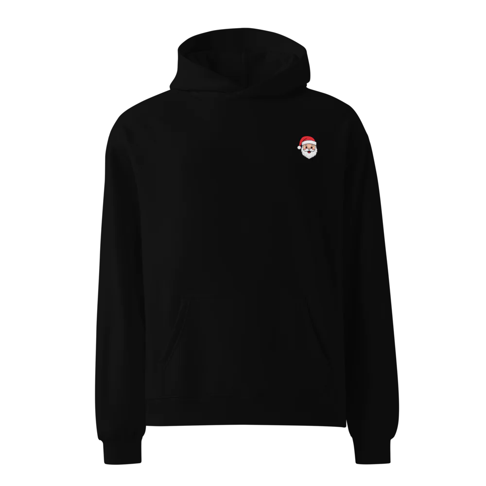 Unisex Christmas Playlist QR Code Oversized Hoodie