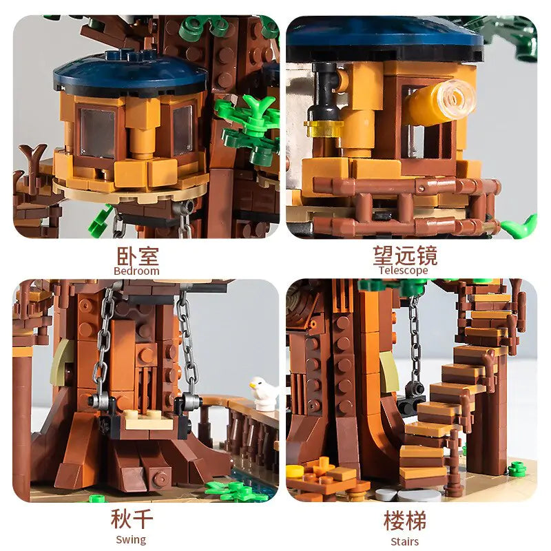 Jungle Tree House Building Blocks