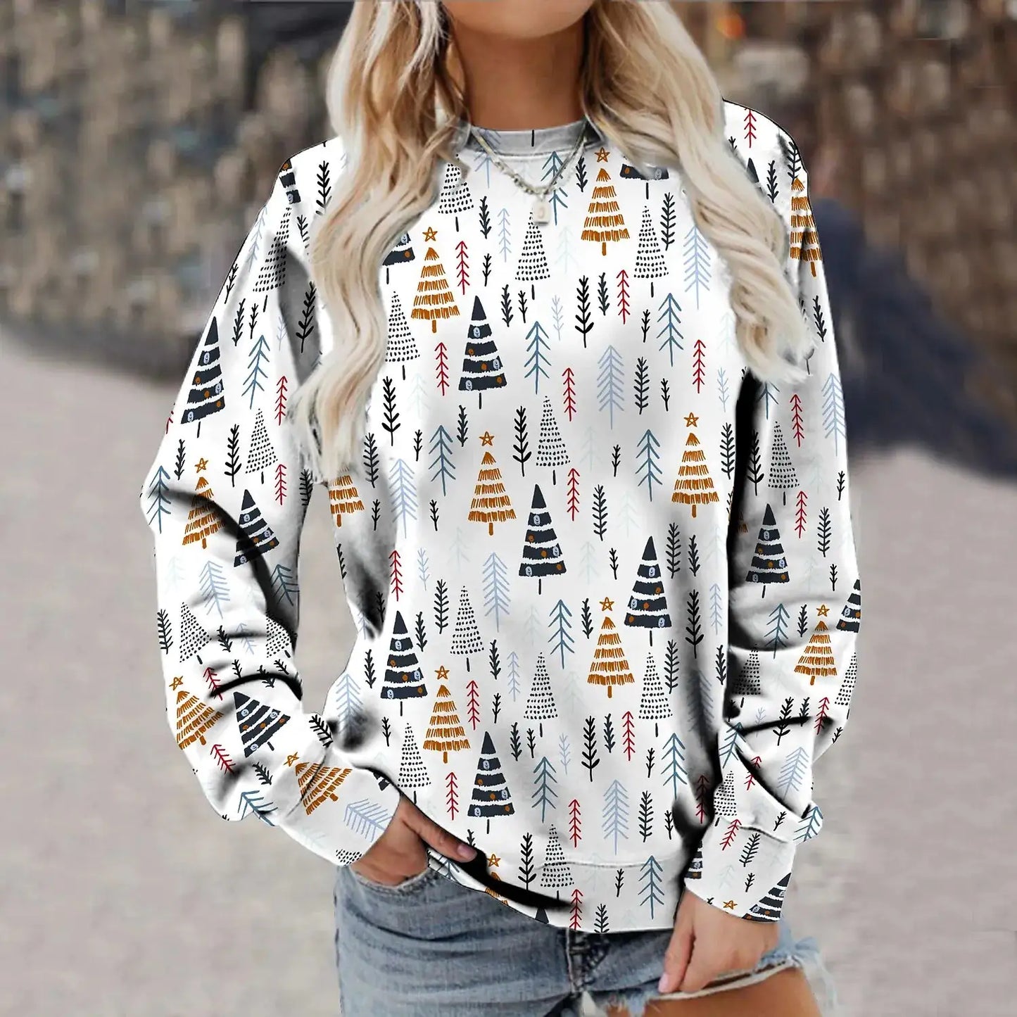 Women's Christmas Pattern Sweater