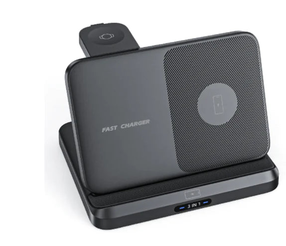 3 in 1 Wireless Portable Fast Charger