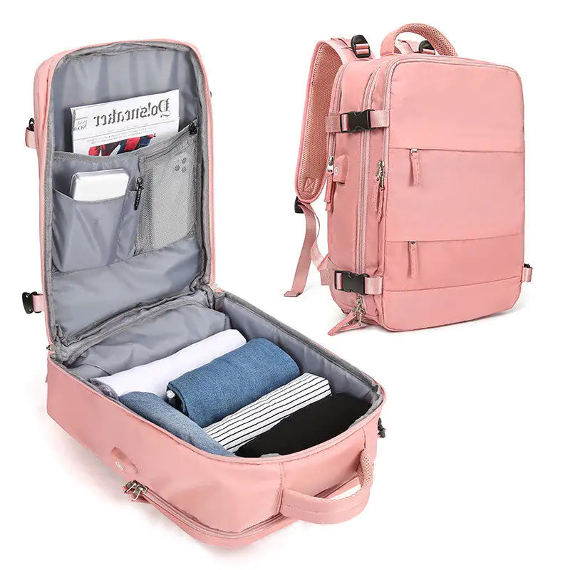 Large Size Travel Backpack with USB Port