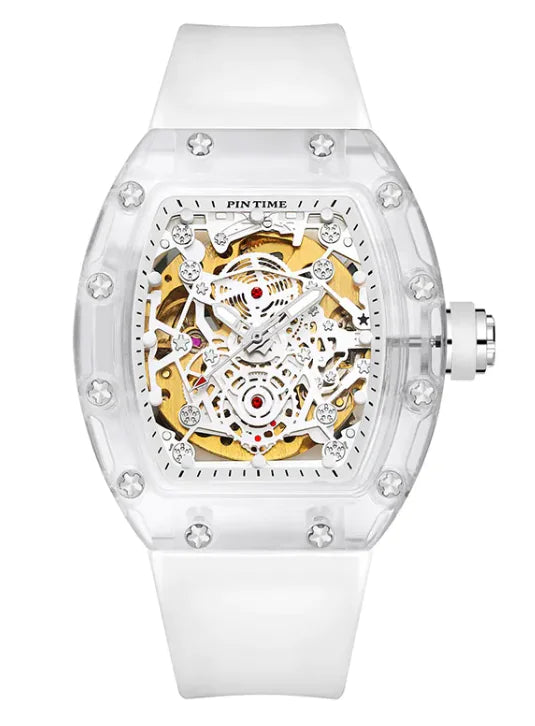 Men's Waterproof Automatic Hollowed-Out Mechanical Watch