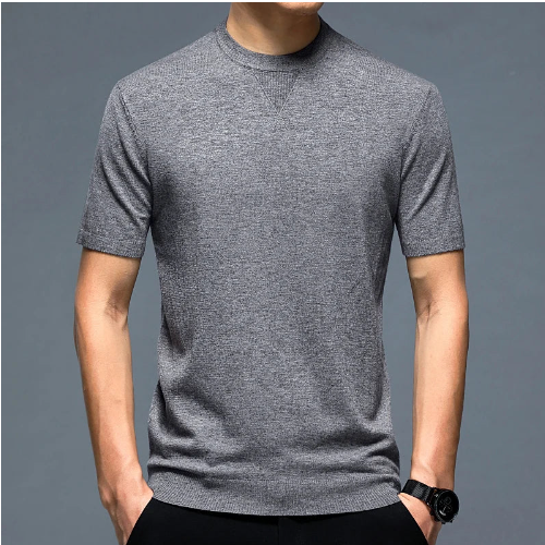 Men's Short Sleeve Knit Shirt