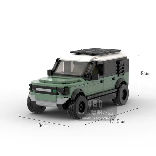 Rover Defender Building Blocks
