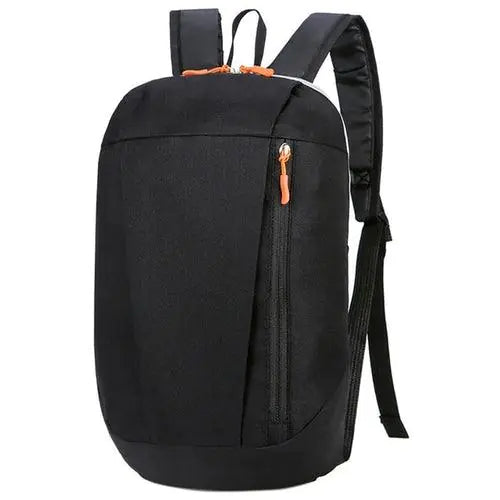 Solid Casual Backpack with USB Port