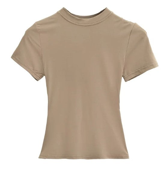 Women's Solid Colored T-Shirt