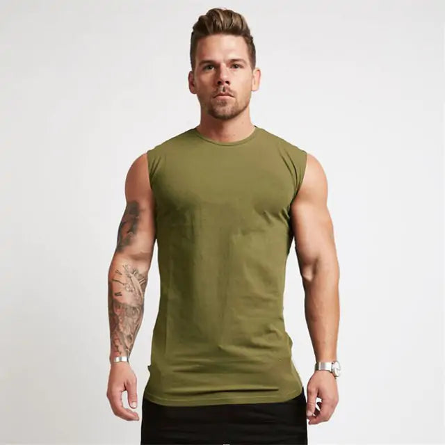 Solid Color Moisture Wicking Tank Top