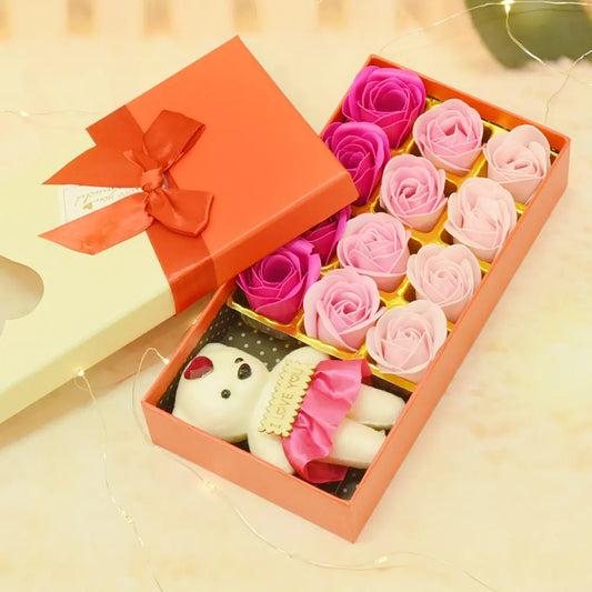 Soap Rose Gift Set