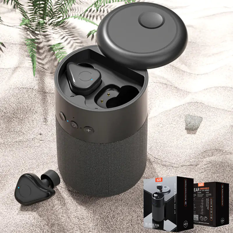 2-in-1 Mini Bluetooth Speaker