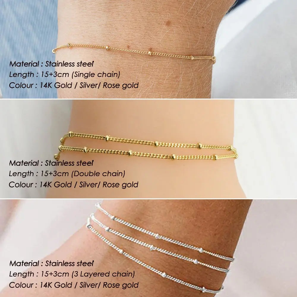 Ball & Chain Bracelet
