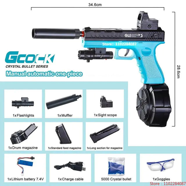 2 in 1 Electric Airsoft Gun