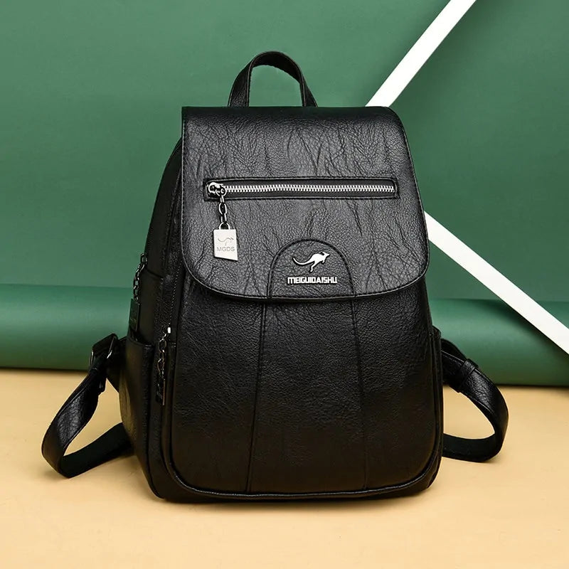 High Quality Leather Backpack