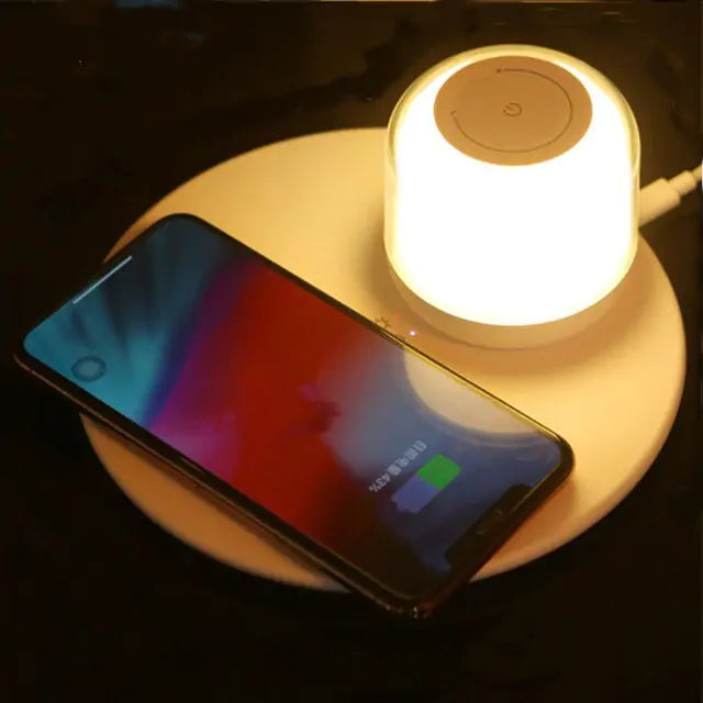 Table Night Lamp Fast Charger