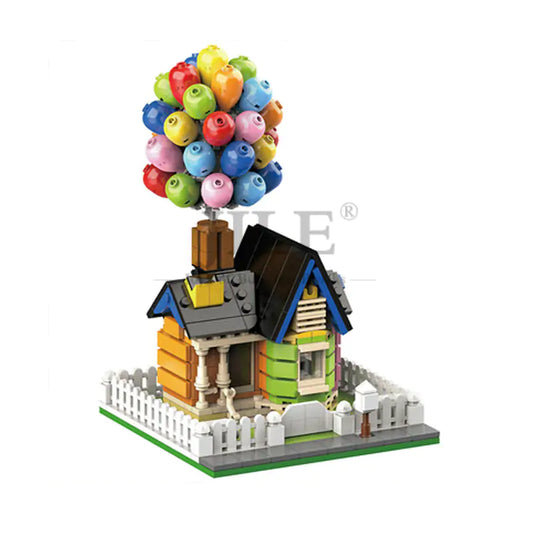 Flying Balloon House Building Blocks