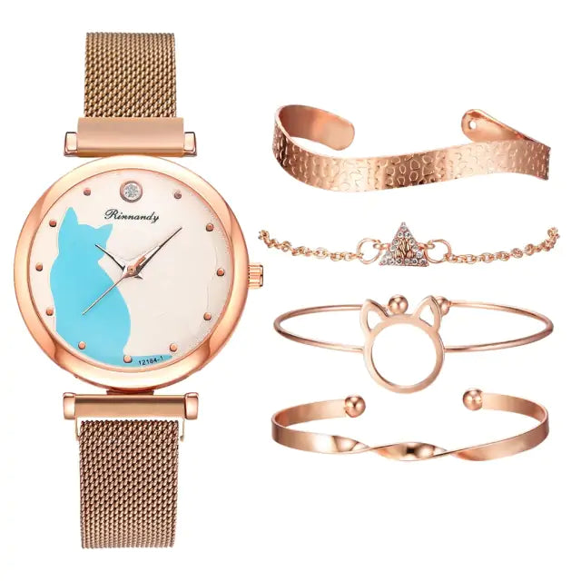 Women's Fashion Watch Set