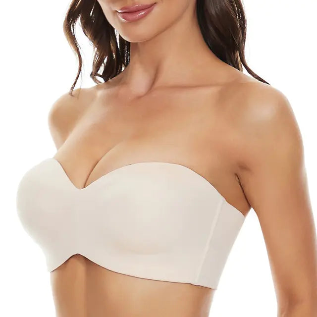 Strapless Non-Slip Push Up Bra