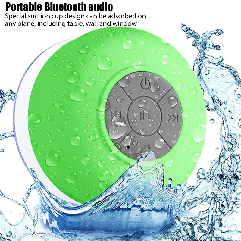 Waterproof Mini Bluetooth Suction Cup Speaker