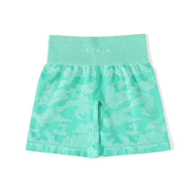 Seamless Camo Shorts