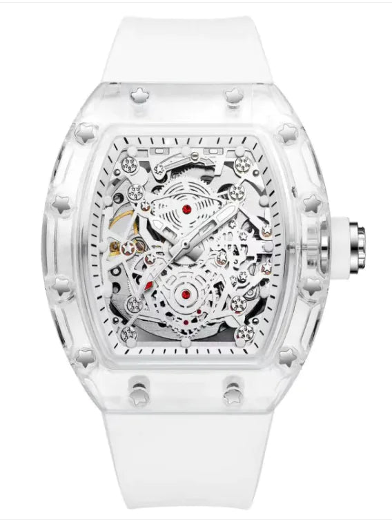 Men's Waterproof Automatic Hollowed-Out Mechanical Watch