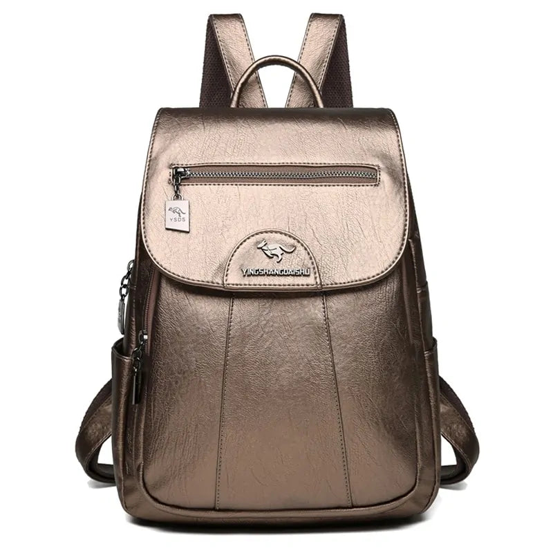 High Quality Leather Backpack