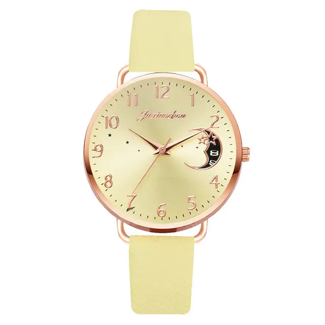 Moon Numbers Bracelet & Watch Set