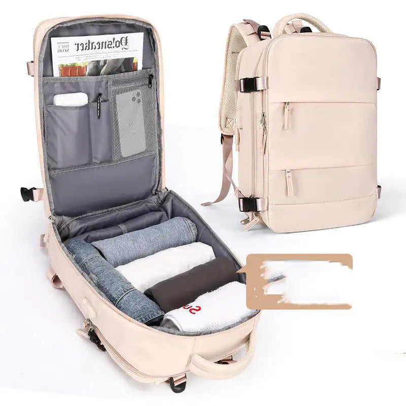 Large Size Travel Backpack with USB Port