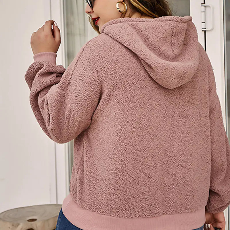 Women's Plus Size Casual Hoodie