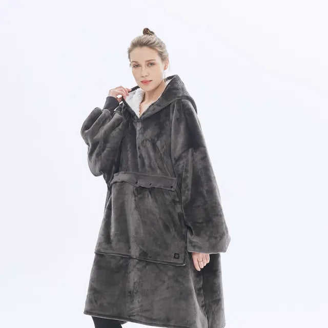 Heated Winter Lazy Hoodies