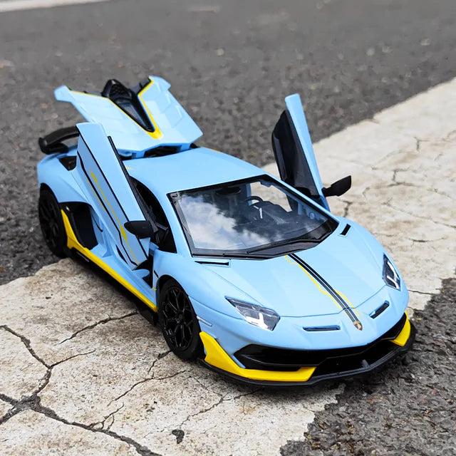 Aventador SVJ 63 Alloy Model Racecar
