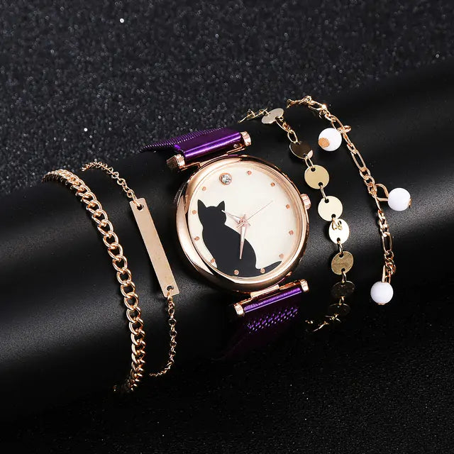 Women's Fashion Watch Set