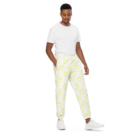 All-Over Smiley Face Unisex Track Pants