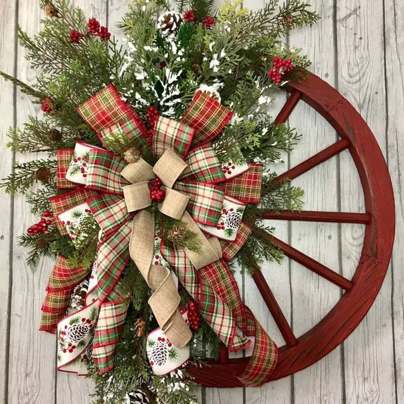 Pine Cone Christmas Wreath