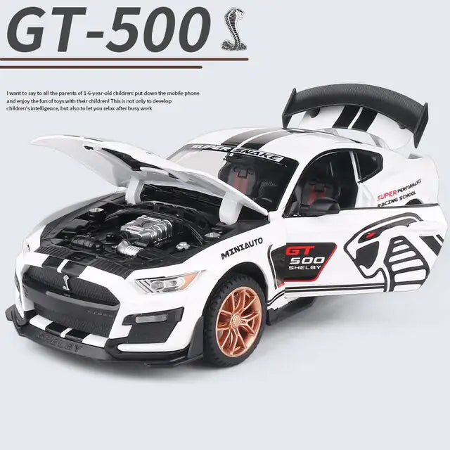 Ford Mustang Shelby GT500 Alloy Model Car