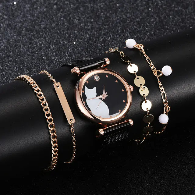 Women's Fashion Watch Set