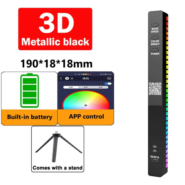 LED Light Up Sound Bar