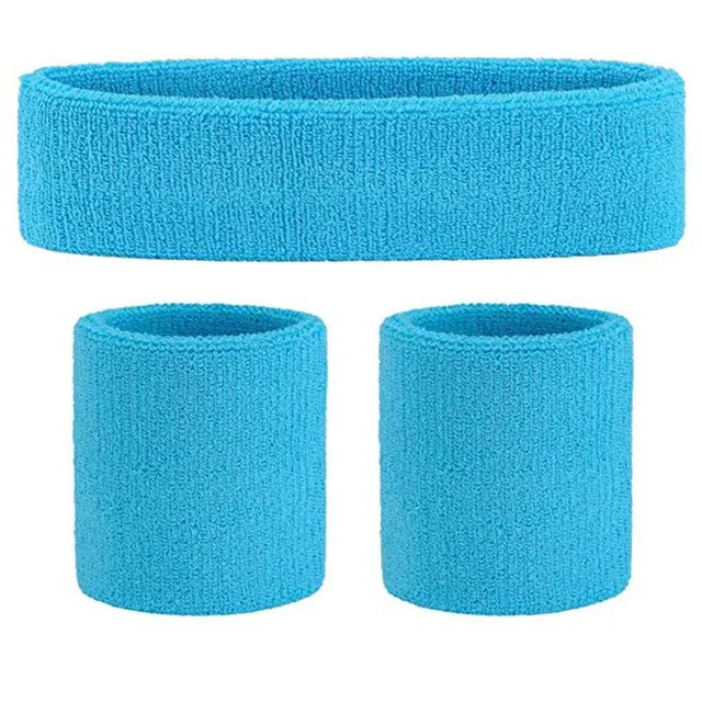 Headband & Wristband Set