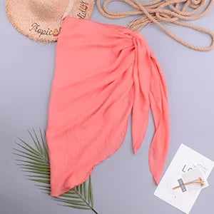 Chiffon Swimsuit Pareo Scarf Cover Up