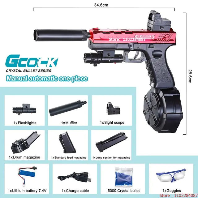 2 in 1 Electric Airsoft Gun