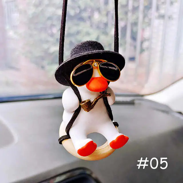 Hanging Duck Car Ornament