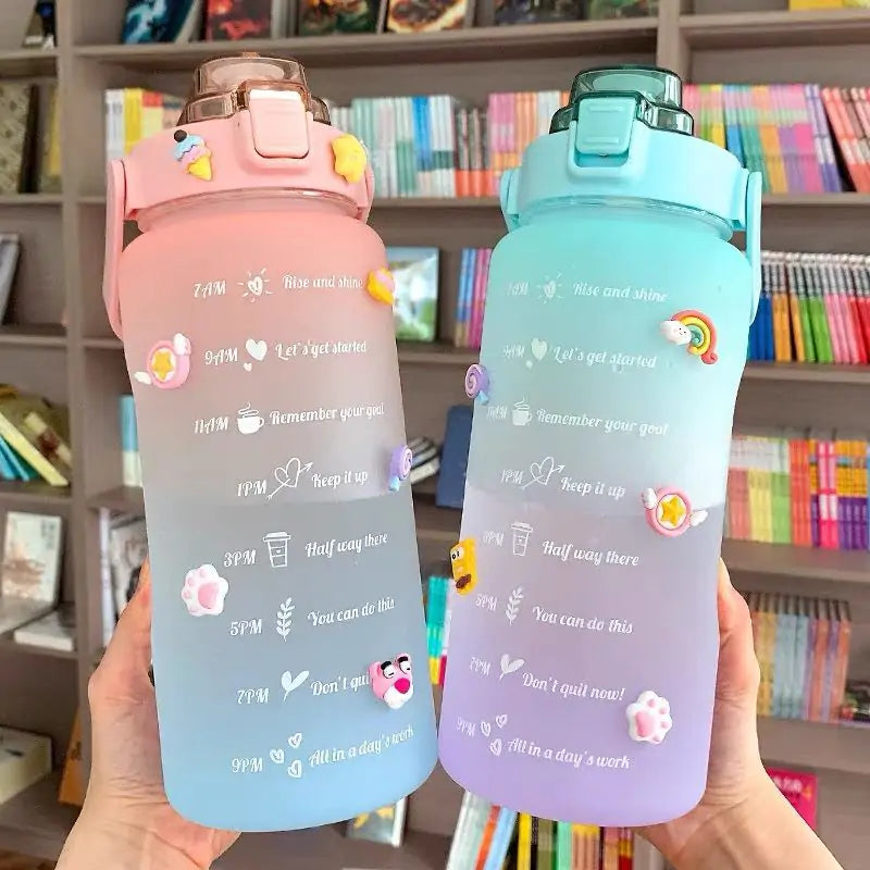 2L Time Scale Reminder Water Bottle