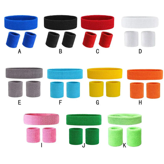 Headband & Wristband Set