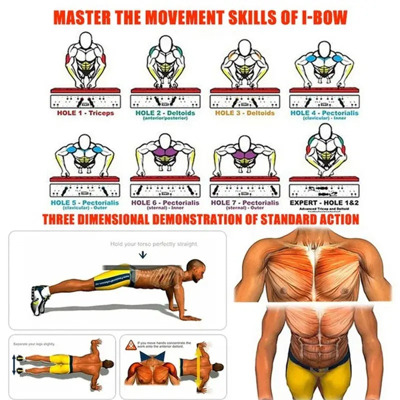 Portable Push-Up Board