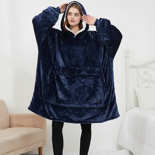 Heated Winter Lazy Hoodies